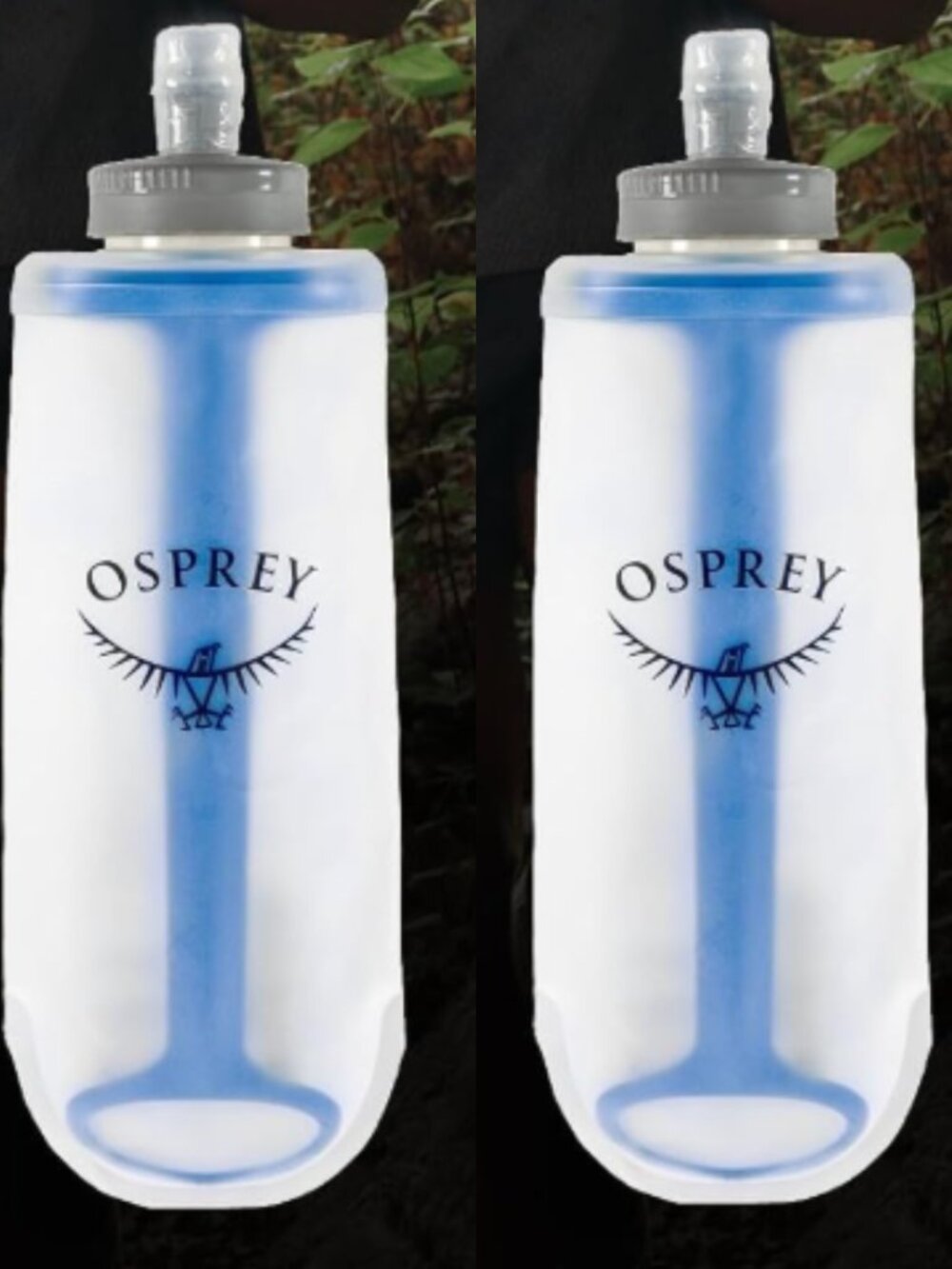 NWOT Osprey 500ml HydraPak Soft Flasks (x2)
